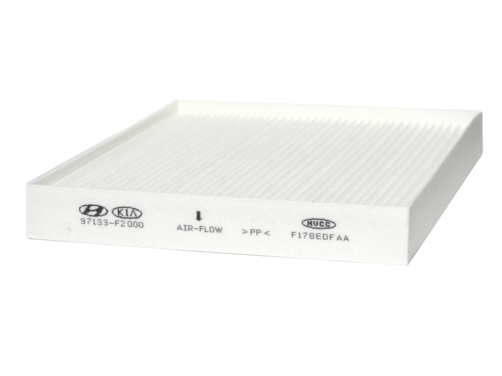 FILTRO DE CABINA A/C   CF-12058 / CF-11434   HYUNDAI ELANTRA 1.6/2.0 06-11   ACCENT 1.6 18-   CRETA 1.6/2.0 16-21   KIA CARENS 1.7/2.0 13-   FORTE 1.6/2.0 19-   RIO 1.6 18-